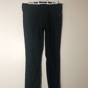 express black ripped jeans